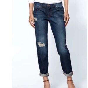 J Brand Aidan Boyfriend Jeans in Ringer Distressed